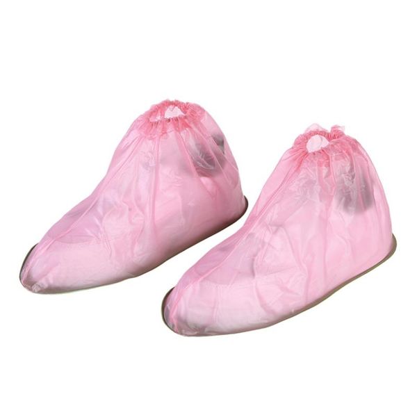 

sports socks light outdoor travel shoe cover thick waterproof rainproof non-slip low rain boots set shoes sportswear rainy equipment, Black