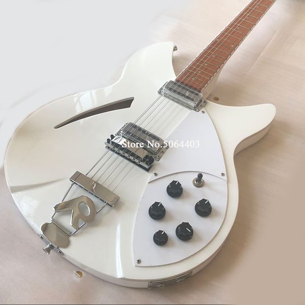 

2021 new arrival white 12 string acoustic electric guitar,has fashionable appearance and clear sound qualit