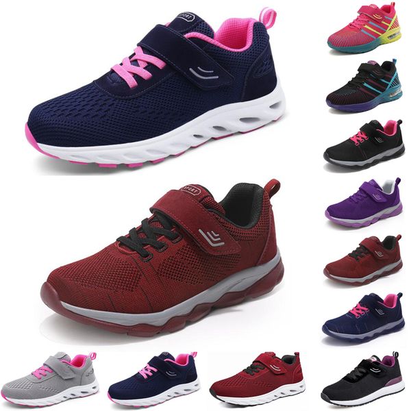 

women running shoes athletic black purple outdoor breathable womens trainers sports sneakers runners size 35-40 color 9, White;red