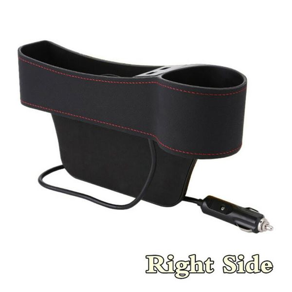 

car organizer black slit storage box accessories coin crevice keys seat