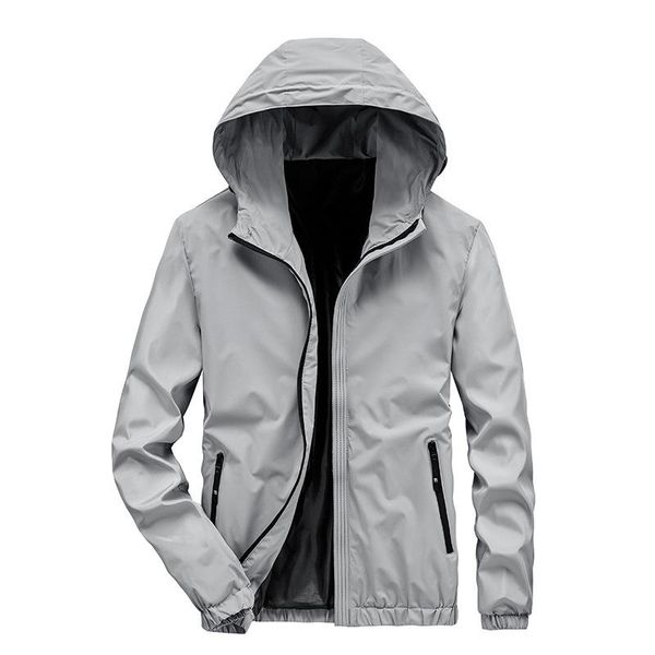 

men's jackets arrival spring casual jacket men hooded thin anti-uv slim fit waterproof coat zipper sun protection clothing, Black;brown