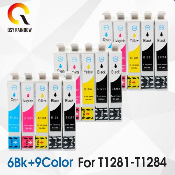 

t1281-t1284 ink cartridges full for stylus sx125 sx130 sx230 sx235w sx420w sx430w sx425w sx435w printer