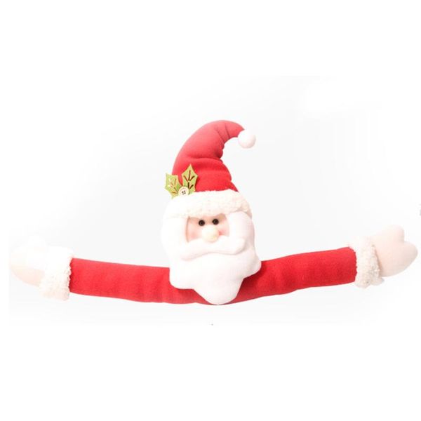 

christmas decorations curtain holder santa reindeer snowman doll pendant xmas tieback buckle home ornaments