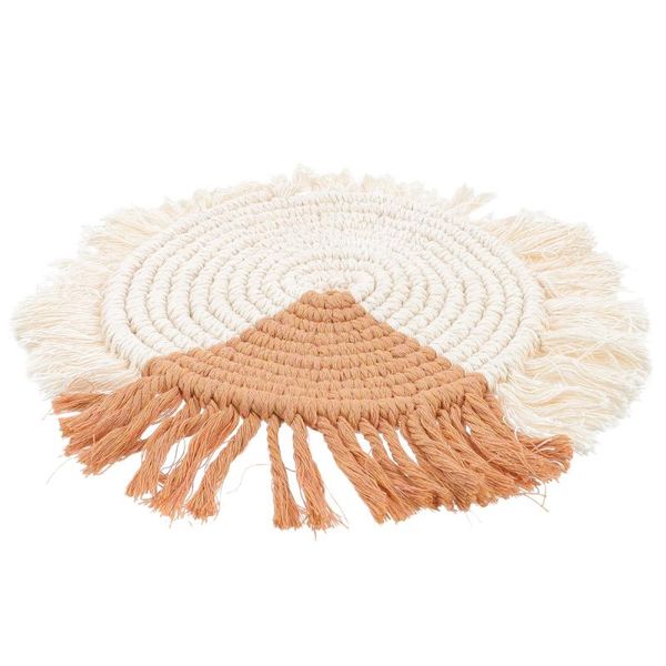 

table cloth glasses cotton washable wear-resistant cup mat decoration