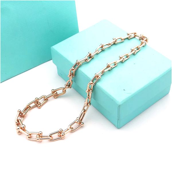 

hip hop bling fashion chains jewelry women gold silver miami cuban link chain necklaces luxury designer jewelry for women with box