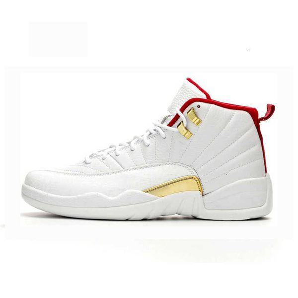 

12 12s men basketball shoes flu game university gold wolf grey fiba winterized mens outdoor sports sneaker shoes size 13 sn8d