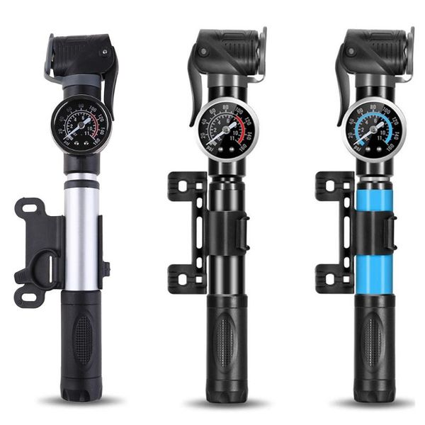 

bike pumps mtb pump portable mini inflatable tube bicycle mountain pump, 160psi