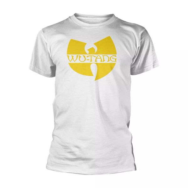 

white wu-tang clan official logo t-shirt men unisex, White;black