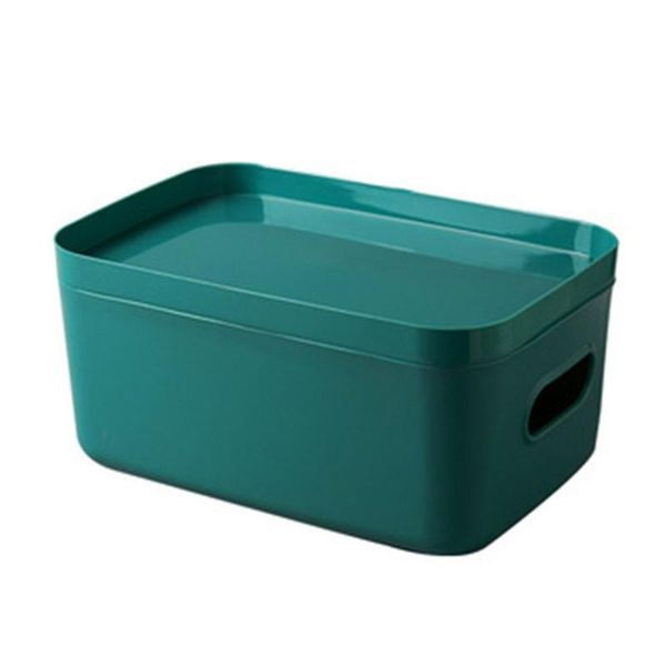 

storage baskets plastic boxes trays kitchen bed multi-purpose basket with lid