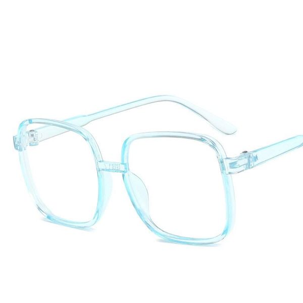 

fashion sunglasses frames classic anti-blue light kids boys and girls eyeglasses blue square plastic children eye glasses retro 2021, Black