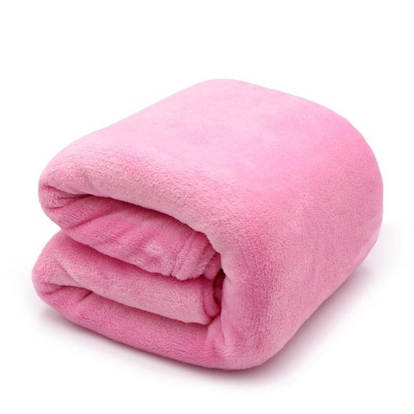 

blankets winter blanket flannel embroidered soft portable furry pet child washable bedding bed quilt home bedspread