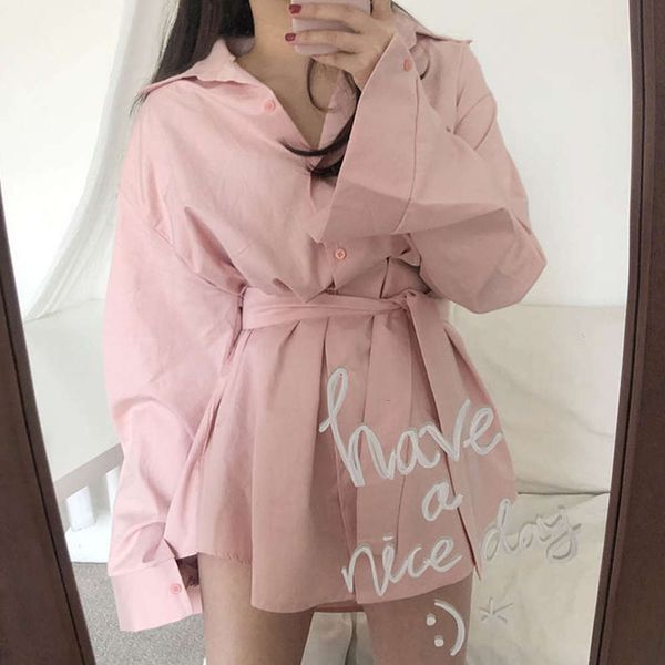 

casual dresses dress women clothessouth korea spring lazy style lapel single breasted shirt skirt loose casual small la rngz, Black;gray