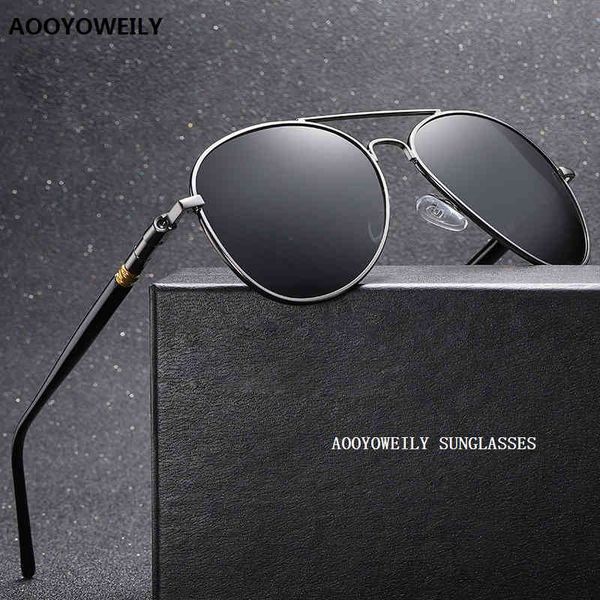 

sunglass luxury men's polarized driving sun glasses for men women brand designer male vintage black pilot sunglasses uv400, White;black
