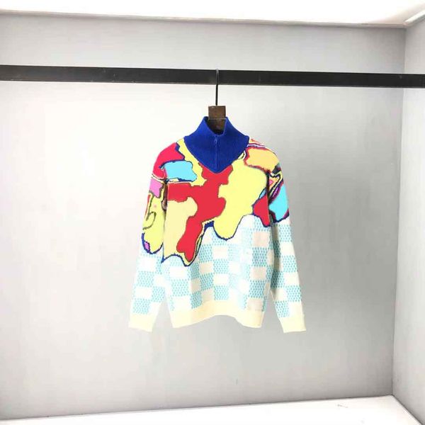 

asian size men's sweater suit hooded casual fashion color stripe printing asian size wild breathable long sleeve d14w t-shirts