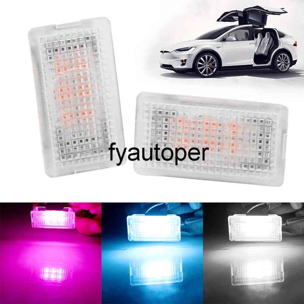 

car door atmosphere light 1 pair replacement indoor trunk light car interior reading light for tesla model 3 model s model x