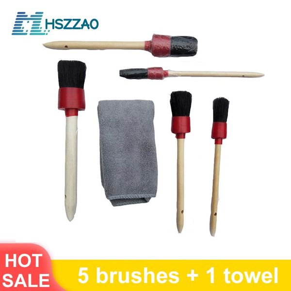 

car detailing brush wash brushes for interior cleaning wheel gap rims dashboard air vent trim washing tools sponge