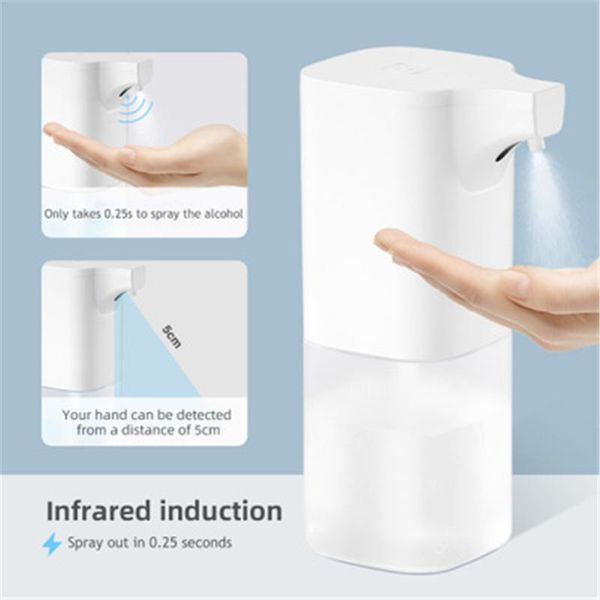

automatic induction alcohol disinfection machine touchless hand washing sterilization auto foam dispenser liquid soap