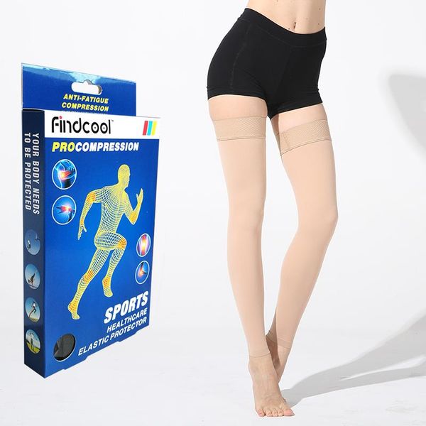 

findcool breathable leg knee protective kneepad calf stretch brace football basketball sport pads support elasticity legwarmers arm & warmer, Black