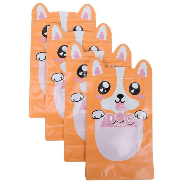 

storage bags 4 pcs outdoor pet snack bag food pocket container dog