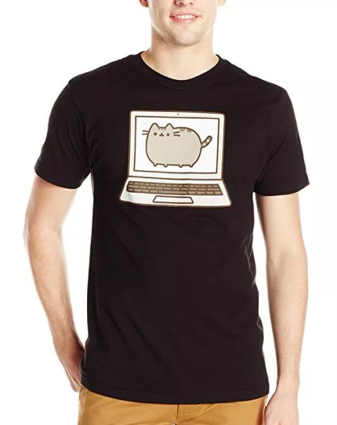 

pusheen the cat pusheen lapt-shirt nwt 100% authentic, White;black