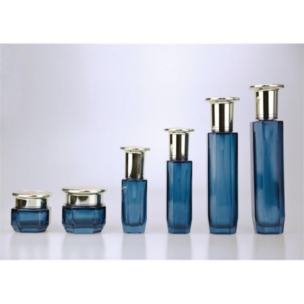 

factory cosmetic glass toner, water cream bottles, new etc.