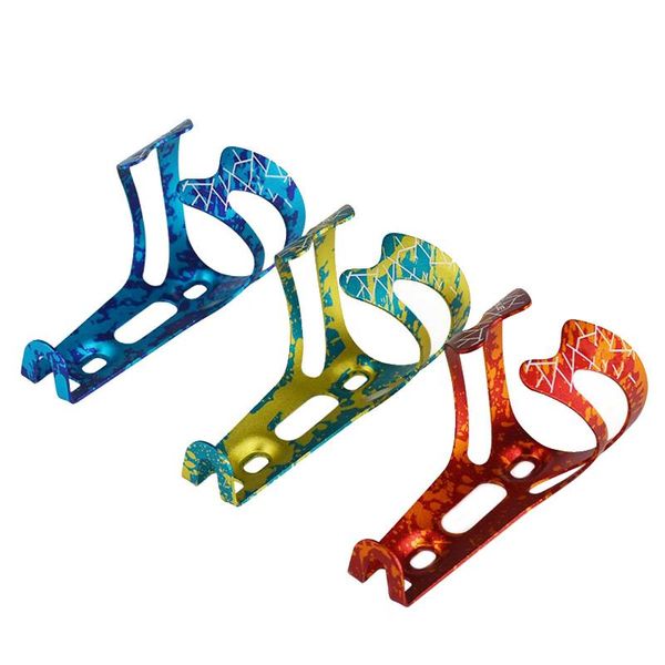 

bicycle water cup holder mountain bike bottle bracket bright color and anti-fade reduce shaking fluency design safe reliable bottles & cages