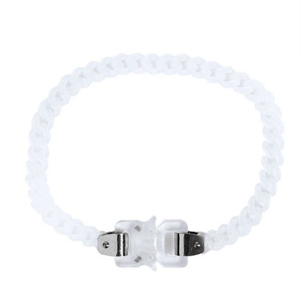 

pc 1017 alyx 9sm bracelet accessories men women high street alyx chain necklac alyx bracelet belts q0809, Golden;silver