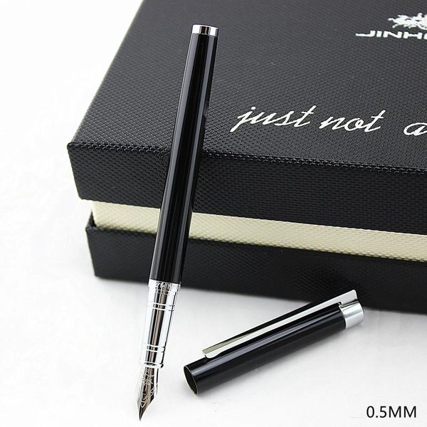 

luxury metal fountain pen standard iraurita 0.5mm nib ink pens for school student finance office writing