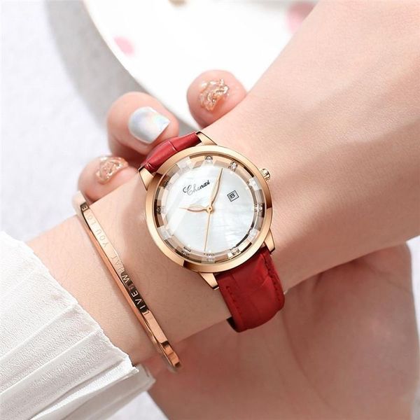 

wristwatches women watches 2021 fashion diamond ladies relogio women's casual zegarek damski, Slivery;brown