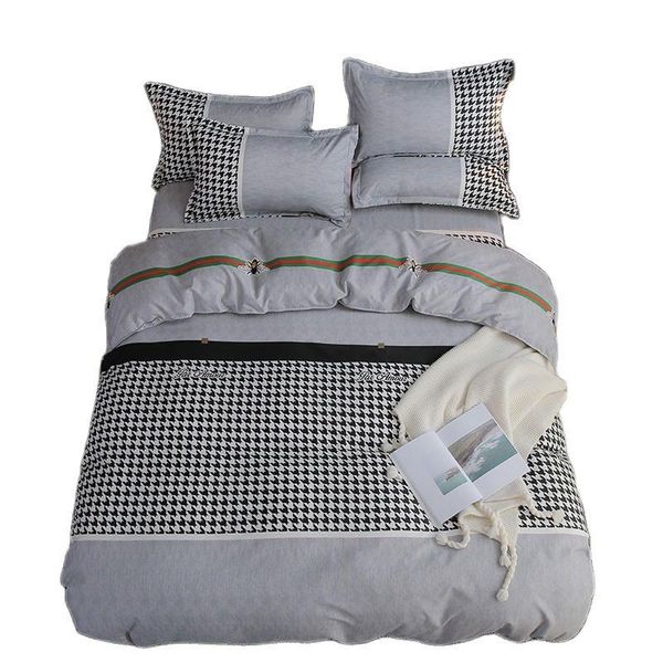 

bedding sets drop luxury duvet cover bed sheet pillowcase full king  twin size set