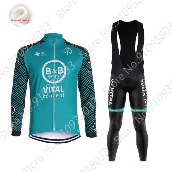 

racing sets 2021 b&b els cycling jersey set mens winter clothing road bike shirt suit bicycle pants mtb maillot culotte ropa, Black;blue