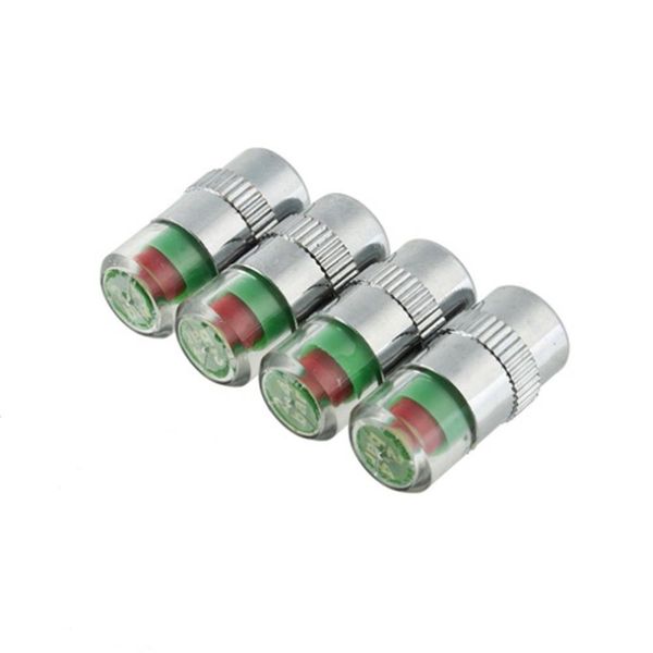 

2021 car tyre tire pressure monitor indicator valve stem cap sensor 3 color eye alert free