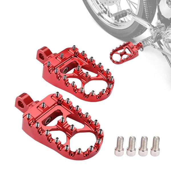 

pedals motorcycle foot for dyna iron 883 d45 sportster wide rotating footrests black cnc aluminum electra glide road