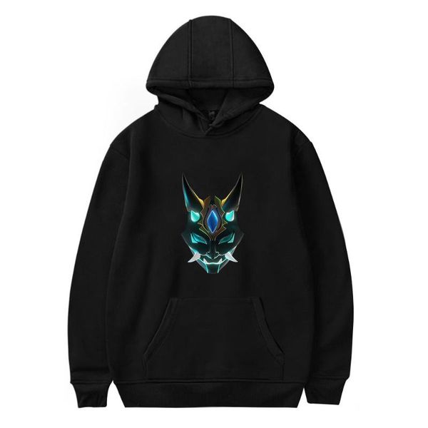 

men's hoodies & sweatshirts 2021 genshin impact print women/men streetwear hoodie winter harajuku pullover fashion tracksuit, Black