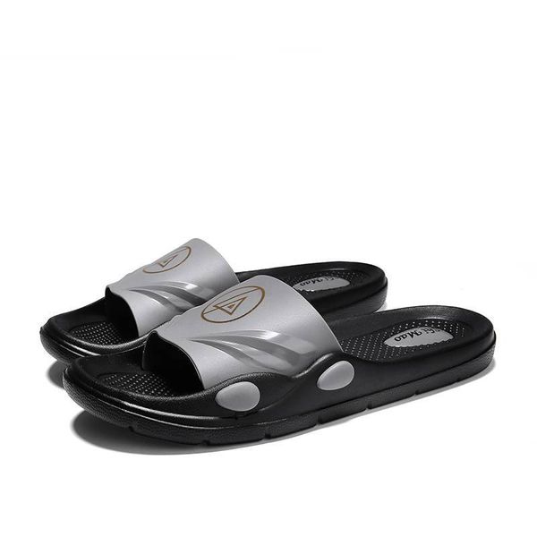 Ao ar livre Chinelos de Verão Flip-Flops Um Flip-Flop Moda Sandálias Bottom Sandálias Trendy Confortável Lightweight Beach Shoes Homens