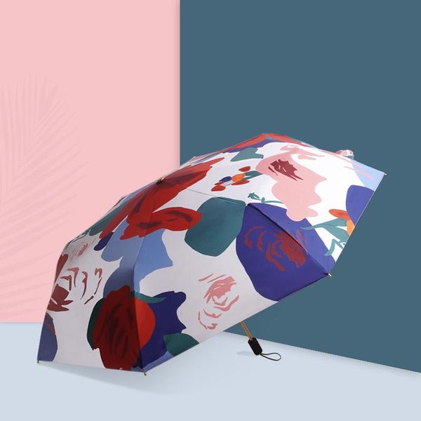 

umbrellas folding umbrella rain fashion retro luxury anti uv patio outdoor windproof sombrillas gear bc50ys