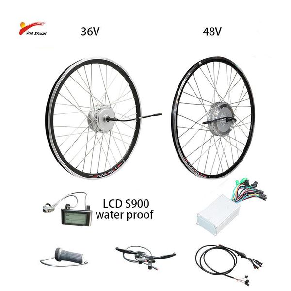 

electric bicycle bafang motor wheel 36v250w/350w/500w brushless gear hub motor48v500w/100ow for front rear e-bike, Silver;blue