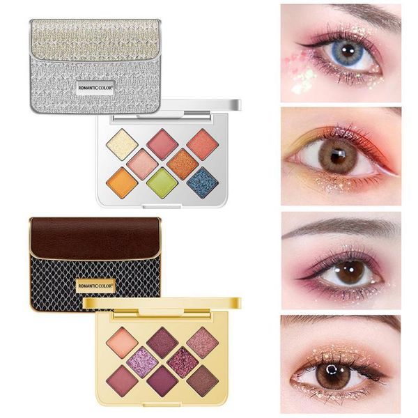 

color makeup eyeshadow palette waterproof non-smudge lasting powdery fine pearlescent matte texture eye pigment cosmetics1