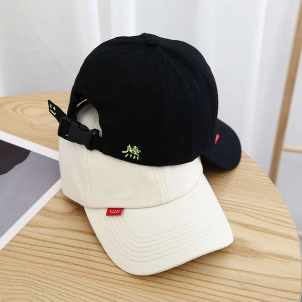 

the ball cap ball caps word embroidered hat korean versatile baseball fashion brand haze blue cap men's, Blue;gray