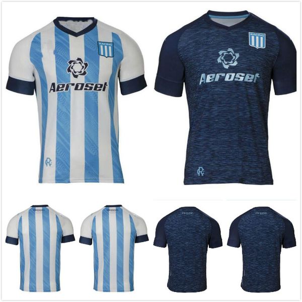 

2021 racing club de avellaneda home soccer jerseys 21/22 away churry rojas lisandro solari shirt fertoli cvitanich miranda football uniform, Black;yellow