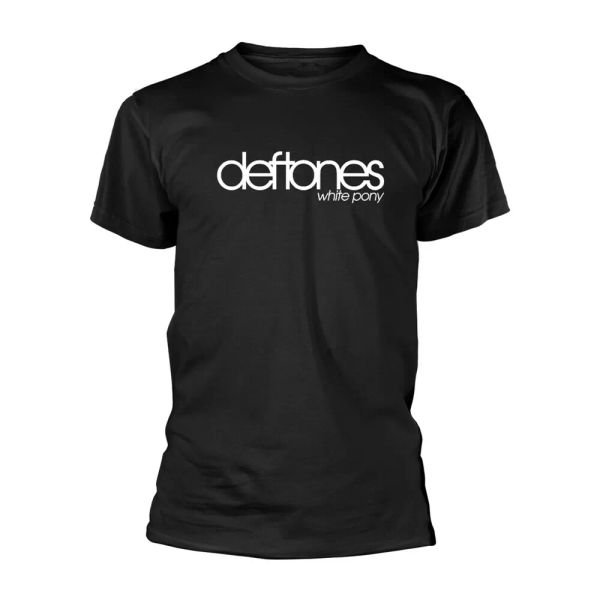

deftones white pony official t-shirt men unisex, White;black
