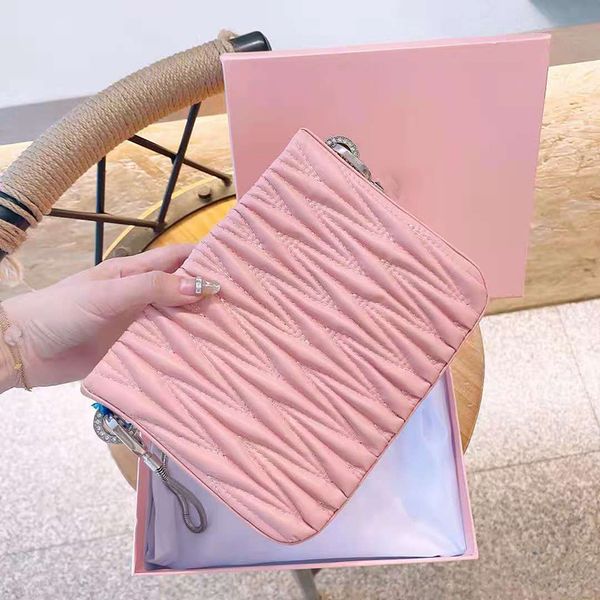 

pink sugao women crossbody shoulder bag luxury designer handbags lady shopping sheep genuine leather with box purse 5color choose