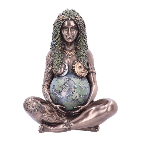 

decorative objects & figurines millennium gaia statue mother earth art bronze statue, suitable as a gift for pregnant women
