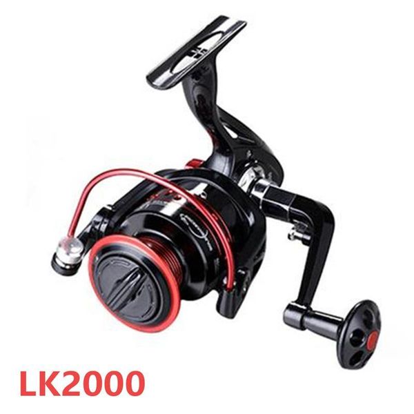 

baitcasting reels lk2000 waterproof super light spinning reel 5.2:1 gear ratio freshwater carp fishing for bass pike tackle