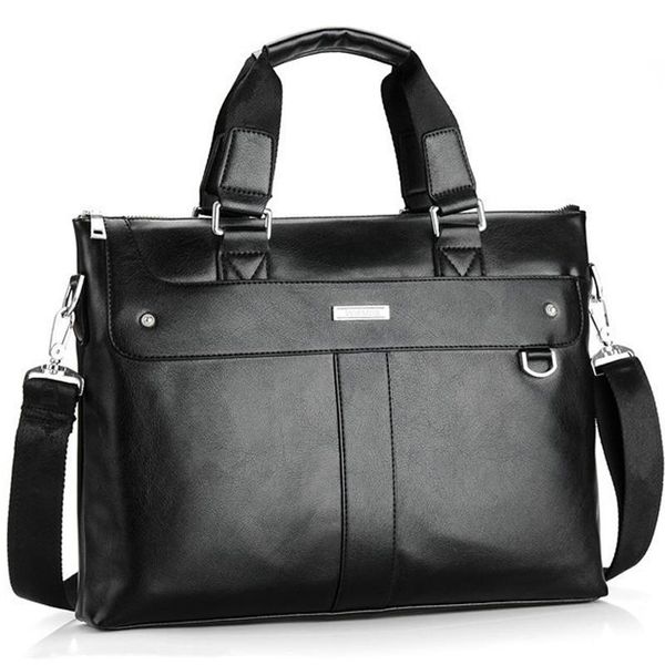 

briefcases 2021 men briefcase business shoulder bag leather messenger bags computer laphandbag men's travel