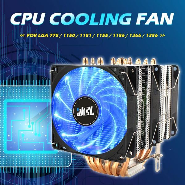 

air cooler 6 cdc heatpipes triple 92mm quiet fans twin tower heatsinks cpu for socket am2 am2+ am3 am3+ fm1 & coolings