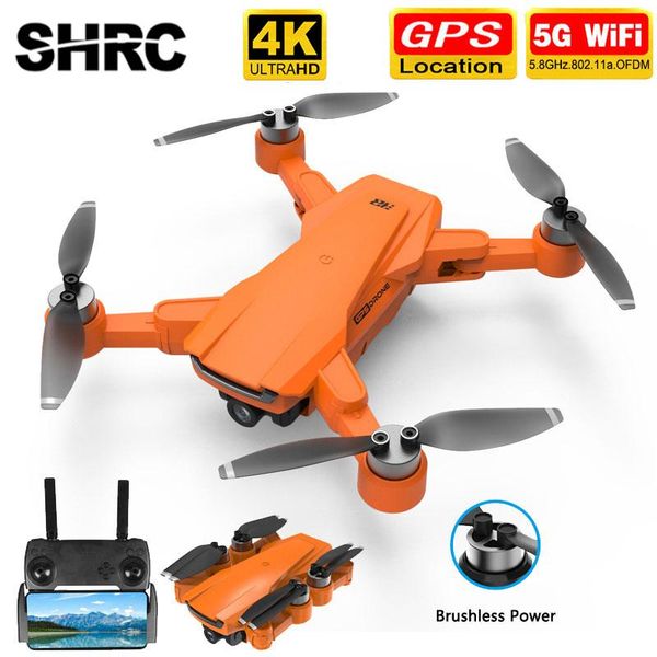 

drones icamera3 gps drone 6k hd dual camera professional aerial pography wifi fpv foldable quadcopter brushless rc dron toy vs sg907