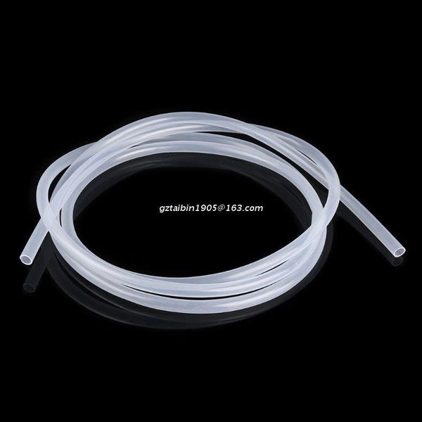 

watering equipments 2.5 meter food grade transparent silicone rubber hose 8*10mm out diameter flexible tube dropship