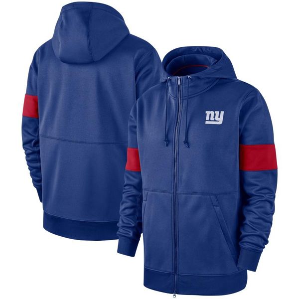

men's jackets york men sweatshirts giants winter coat sideline performance full-zip american zip up hoodie for jacket, Black;brown