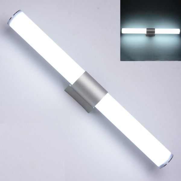

wall lamp 12/16/22 w warm white soft modern bathroom metal base toilet acrylic fixture led light cabinet